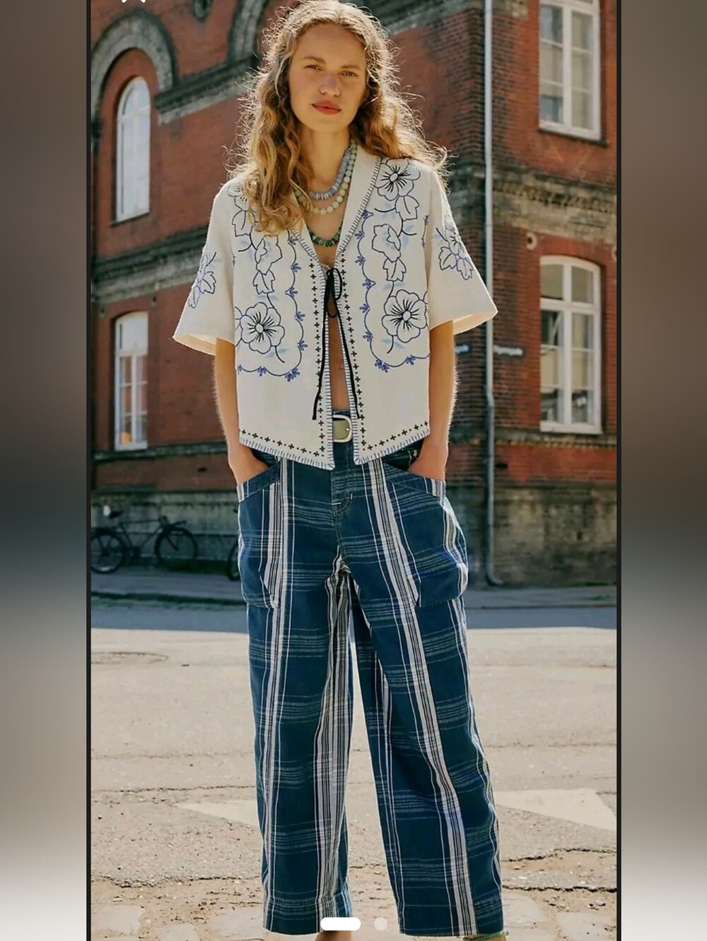 We The Free Rose Hall Low-Slung Trousers Sz 29 NWT